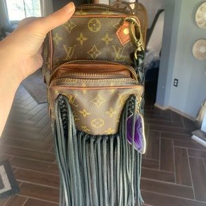 Vintage Boho LV bag